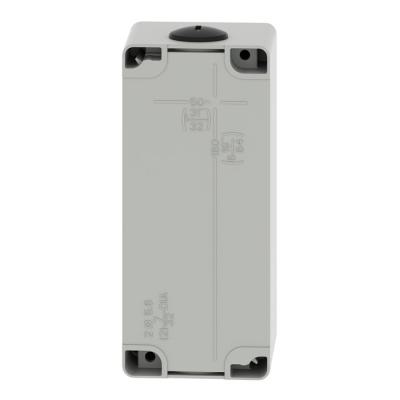  Boite vide grise 6 trous 22mm 