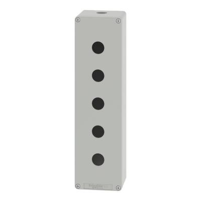  Boite vide grise 5 trous 22mm 