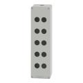  Boite vide grise 10 trous 22mm 