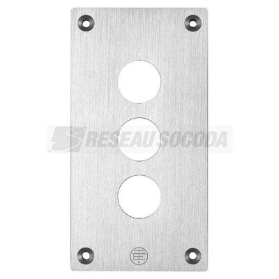  PLASTRON 3 TROUS 