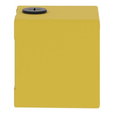  Boitier vide jaune non perc� 