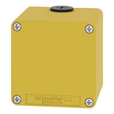 Boitier vide jaune non perc� 