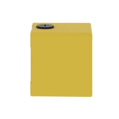  Boitier vide jaune non perc� 