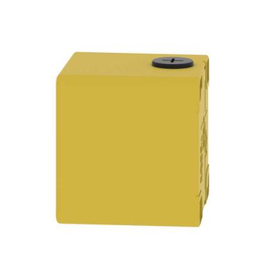  Boitier vide jaune non perc� 