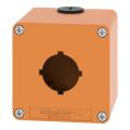  Boite vide orange 1 trou 30mm 