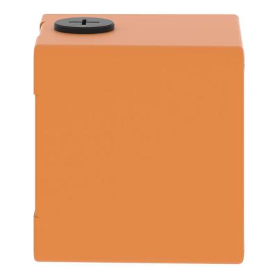  Boite vide orange 1 trou 30mm 