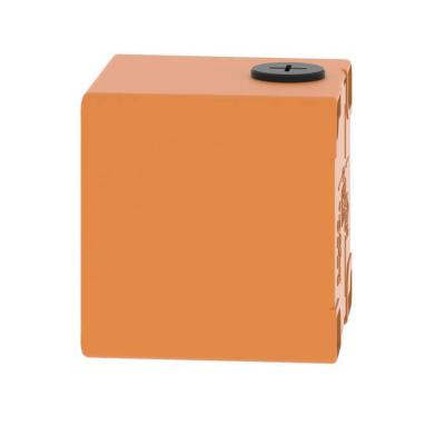  Boite vide orange 1 trou 30mm 