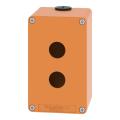  Boite vide orange 2 trous 22mm 