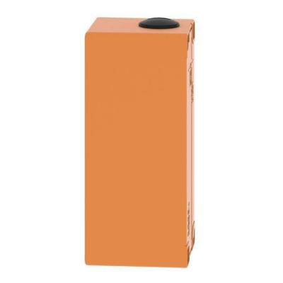  Boite vide orange 3 trous 22mm 