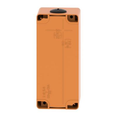 Boite vide orange 3 trous 30mm 