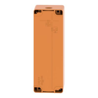  Boite vide orange 6 trous 22mm 