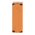  Boite vide orange 4 trous 30mm 
