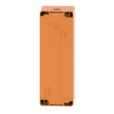  Boite vide orange 4 trous 30mm 