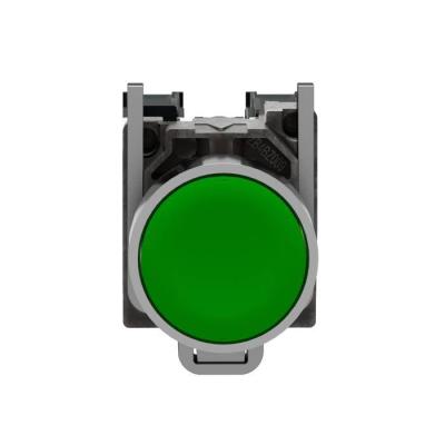  BOUTON POUSSOIR VERT AFFL 