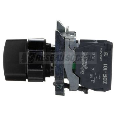  BOUTON TOURNANT NOIR DIAM 22 A 