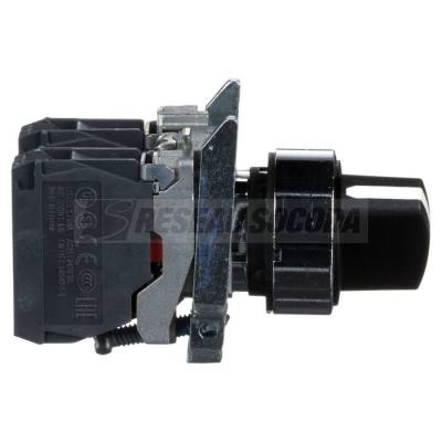 BOUTON TOURNANT NOIR DIAM 22 A 