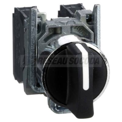  BOUTON TOURNANT NOIR DIAM 22 A 