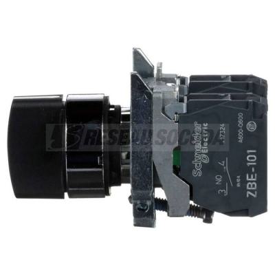  BOUTON TOURNANT NOIR DIAM 22 A 