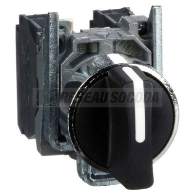  BOUTON TOURNANT NOIR DIAM 22 A 