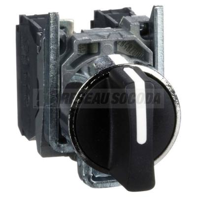  BOUTON TOURNANT NOIR DIAM 22 A 