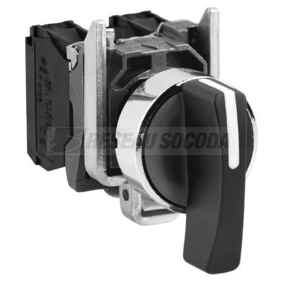  BOUTON TOURNANT NOIR DIAM 22 A 