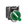  BOUTON TOURNANT LUMINEUX VERT 