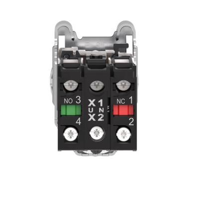 BP lum flush blanc 1O+1F 24V 
