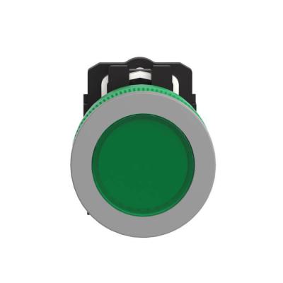  Voyant flush DEL O22 vert 24V 