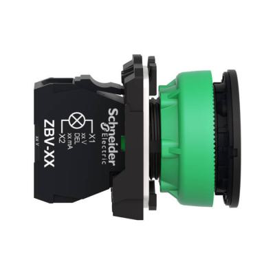 voyant DEL flush vert 24V 