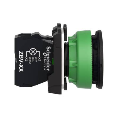  voyant DEL flush bleu 24V 