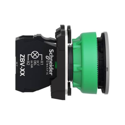  voyant DEL flush vert 230V 