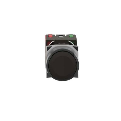 BOUTONPOUSSOIR NOIR DIAM 