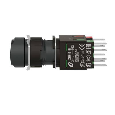  BOUTONPOUSSOIR NOIR DIAM 
