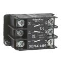  Bloc contact � rappel 1O+2F 1v 