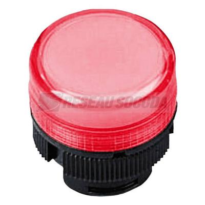  T�te voyant lumineux O22 rouge 