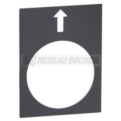  ETIQ 30X40MM NOI Gauche PV 