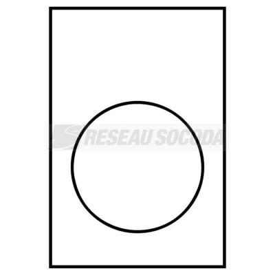  ETIQUETTE 30 X 40 MM BLAN 