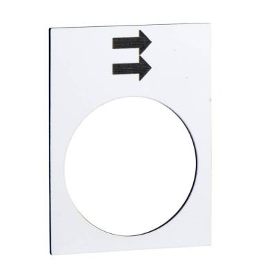  ETIQ 30X40MM BLC Mont�e GV 