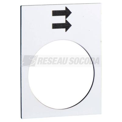  ETIQ 30X40MM BLC Mont�e GV 