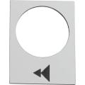  ETIQ 30X40MM BLC Mont�e PV-GV 