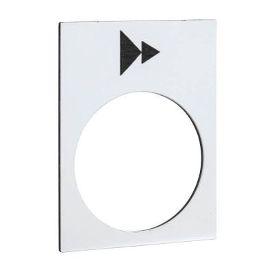  ETIQ 30X40MM BLC Mont�e PV-GV 