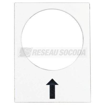  ETIQ 30X40MM BLC Droite PV 