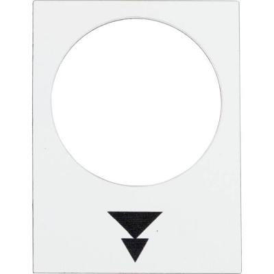  ETIQ 30X40MM BLC Mont�e PV-GV 