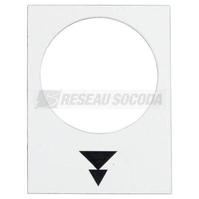  ETIQ 30X40MM BLC Mont�e PV-GV 