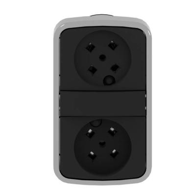 BOUTON DOUBLE METALLIQUE 
