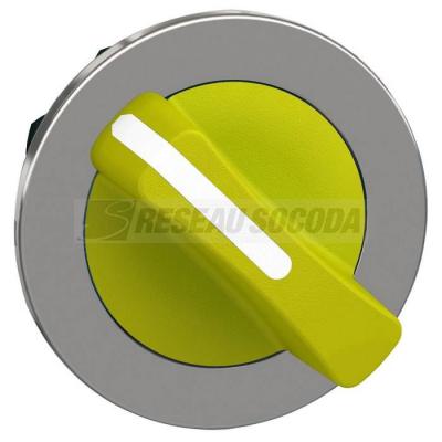  t�te BT flush 2 pos fix jaune 