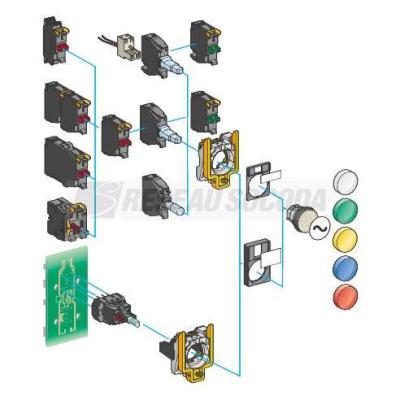  BLOC CONTACT NC POUR FORT 