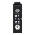  Bloc lum. vis LED rouge 24V 