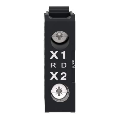  Bloc lum. vis LED rouge 24V 