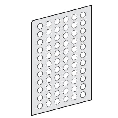  PLANCHE A4 D ETIQU RONDES 
